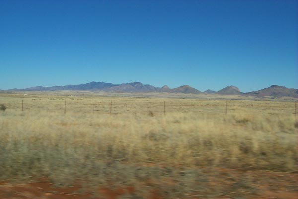 The High Lonesome, where grass actually grows