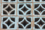 [ Cement blocks railing, detail ]