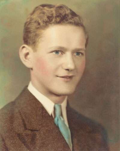 Ralph Brandi, age 15, 1935