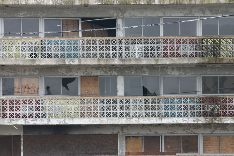 Metropolitan Motel from behind