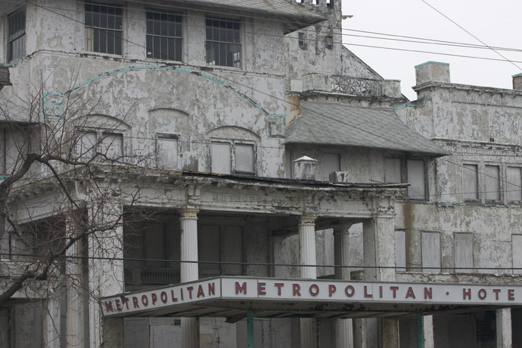 Metropolitan Hotel, next door to the Metropolitan Motel, Asbury Ave.