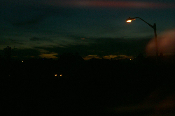 A bit of lens flare