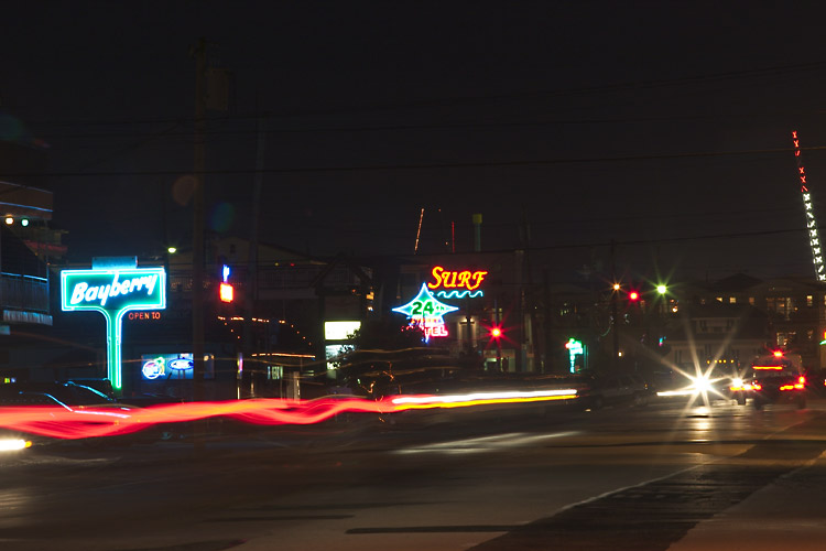 The Bayberry Motel and other signs